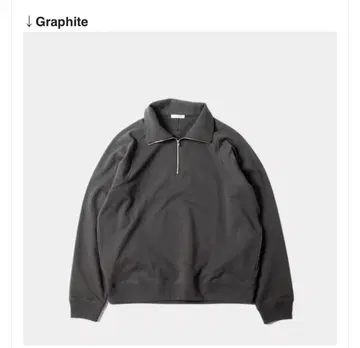 THE HINOKI 더 히노키 하프 지퍼 맨투맨 SIZE 3