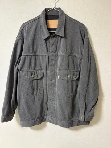 Graphpaper 그레이 데님 자켓