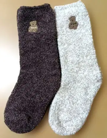 새상품 gelato pique 파우더 멜란지 베어 삭스 2개 세트