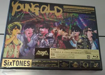 SixTONES YOUNG GOLD Blu-ray DISC 1.2 초회반