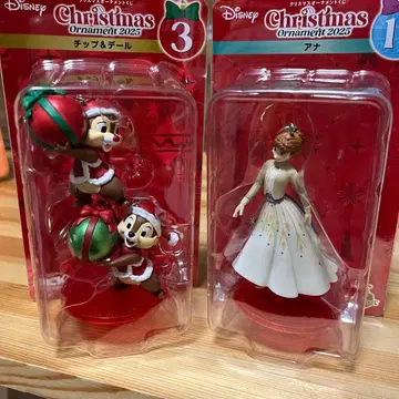 디즈니 크리스마스 오너먼트 2025 안나 칩&데일