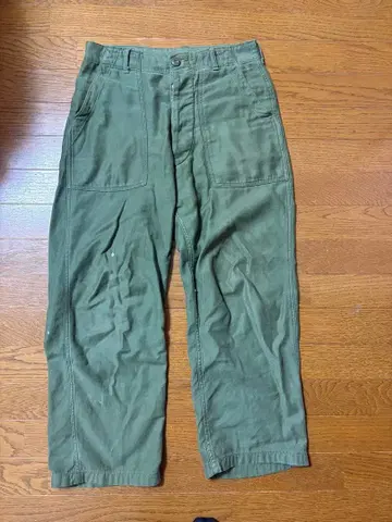 60s 미군 실물 베이커 팬츠