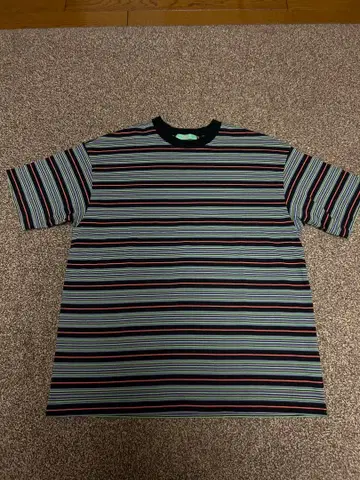 레어 RAFNIST 스트라이프 T셔츠