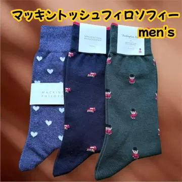 [ 새상품 ] 매킨토시 철학 남성용 삭스 3족 세트