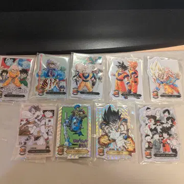 제일복권 드래곤볼 40주년 F상 ACLLECT 9종