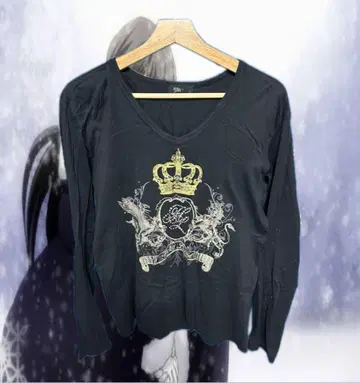 archive 시크 스타일 롱 T 갸루 남자 그런지 y2k