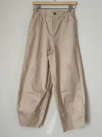 드럭 스토어즈 fu-ai 자수 코쿤 팬츠