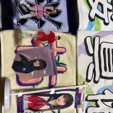 은퇴품! 노기자카 카와사키 사쿠라 아크릴 스탠드 최애 타월 세트