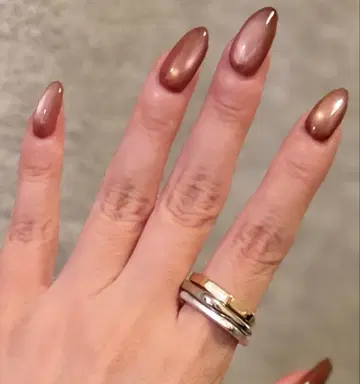 요건 레일 골드 실버 겹반지 심플한 디자인 15호