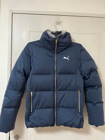 PUMA 네이비 다운 자켓