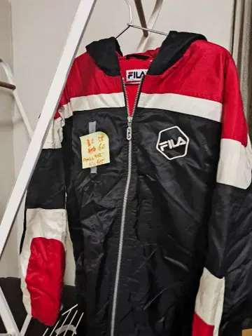 90s fila 휠라 nylon 나일론 자켓