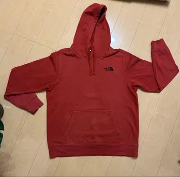 THE NORTH FACE 후드티 레드