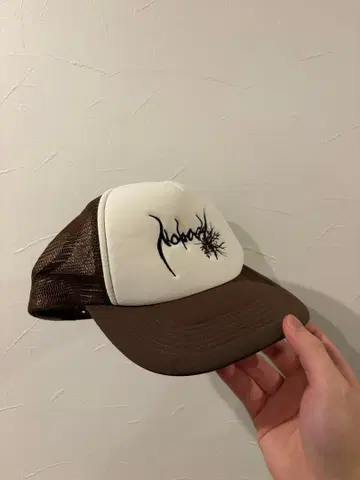 nobady 자수 로고 메쉬 캡