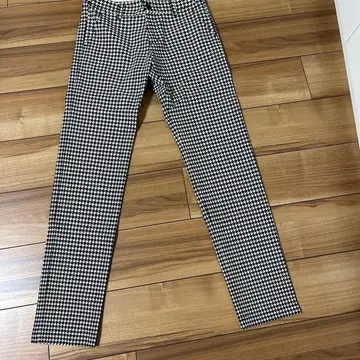 23구 골프 하운드투스 체크 패턴 여성용 팬츠 64 새상품급