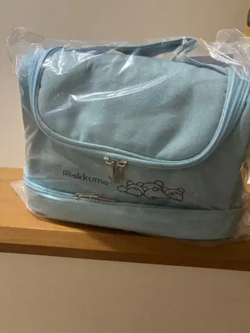 리락쿠마 베이직 행잉 파우치 스카이블루