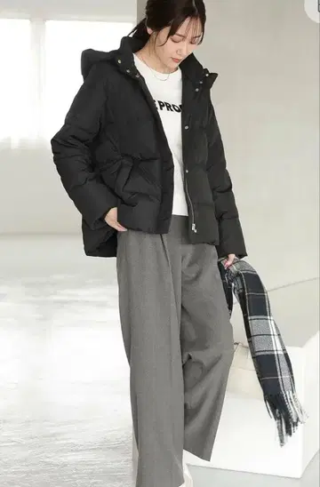 글로벌 워크 우츠쿠 실루엣 다운 M 사이즈