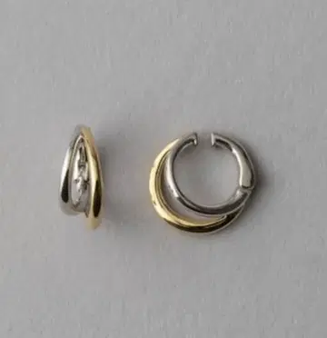 ete 더블 라인 바이컬러 허그 귀찌