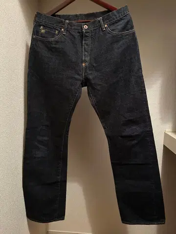 Waste(twice) 다크 블루 스트레이트 데님