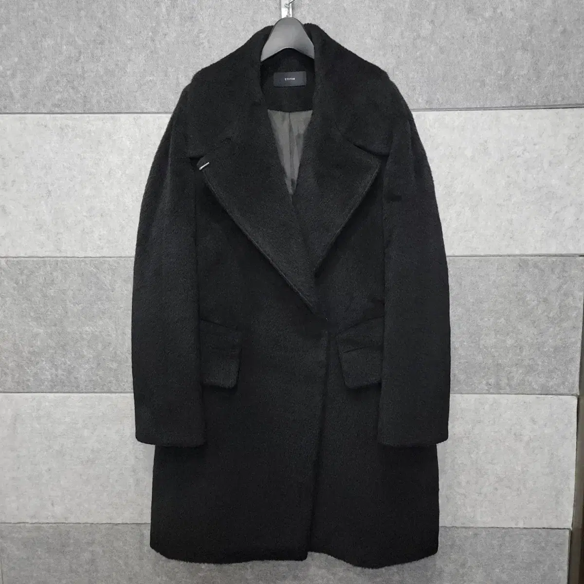 System Llama Wool Women's Oversized Fit Coat (Sizes 82-94-160)