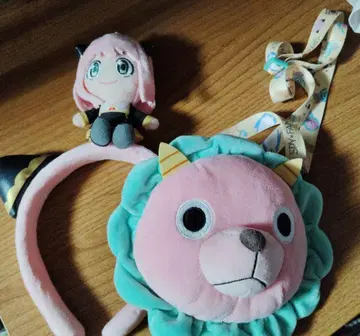 아냐 세트 유니버셜 머리띠 티켓 소품함 USJ