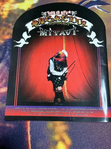 미야비(miyavi) 2005년 투어 팜플렛