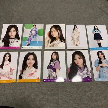 이노우에 카즈 생사진 10장 세트