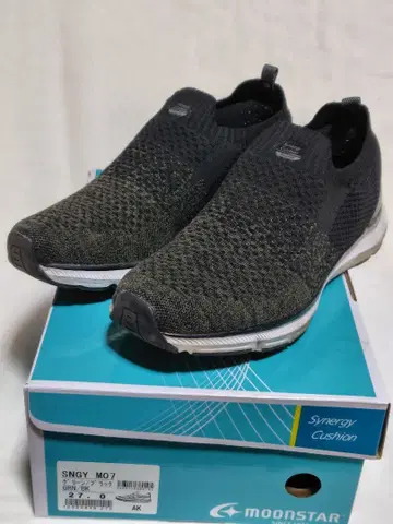 MOONSTAR SNGY M07 블랙 스니커즈 27cm