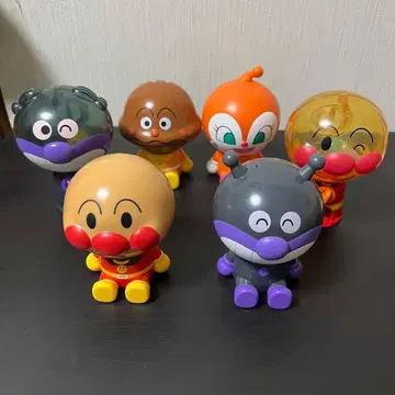 묶음 판매 캡슐 토이 커다란 호빵맨 마스코트 7 집에서 가챠폰 4