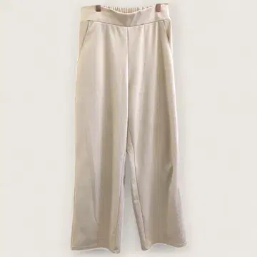 크롭 팬츠 여성용 슬랙스 테이퍼드 와이드