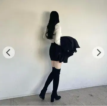 LUNA 니하이 스웨이드 롱 부츠 탐정쨩