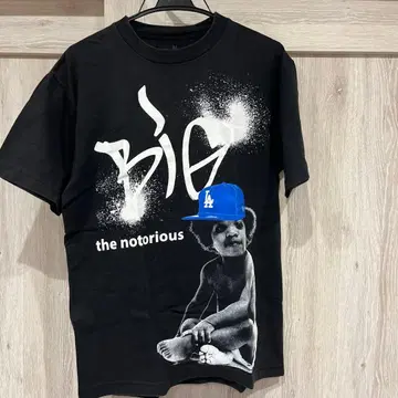 BPL 그래픽 프린트 T셔츠 M 블랙