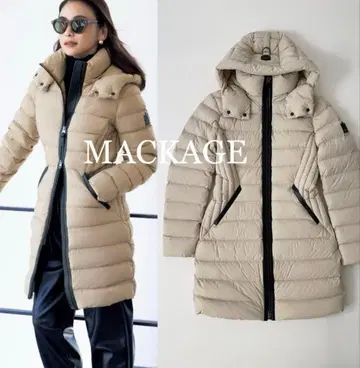 거의 미사용 MACKAGE 맥케이지 FARREN 롱 다운 코트