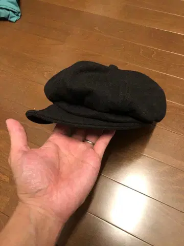 니트 헌팅 캡 블랙 castano