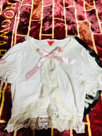 [ 거의 새상품 ] BABY 레이스 볼레로