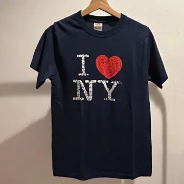I NY 구제 의류 빈티지 T셔츠