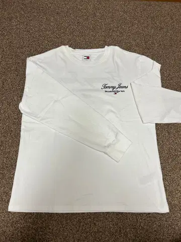 Tommy Jeans 긴팔 셔츠 L 화이트