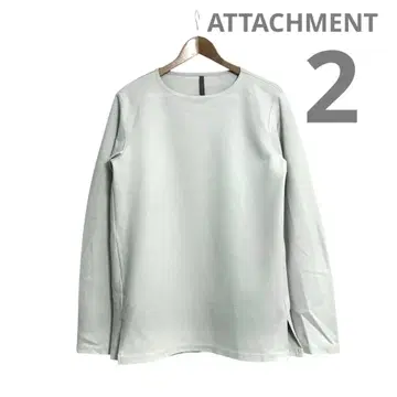 ATTACHMENT 카즈유키 쿠마가이 어태치먼트 긴팔 티셔츠