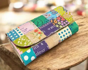 핸드메이드 패치워크 장지갑