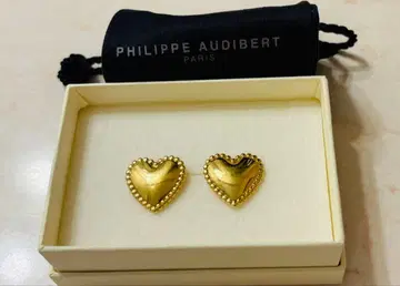 필립 오디베르 하트 귀걸이 골드