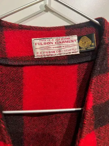 필슨, 버팔로 브레이드, 베스트, M~L used 가슴 너비 50cm