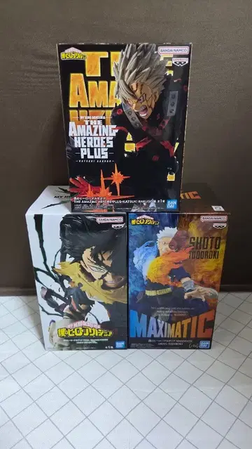 히로아카 피규어 미도리야 이즈쿠 바쿠고 카츠키 토도로키 쇼토 3체 세트