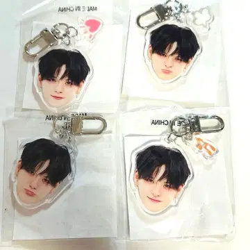 얼굴 아크릴 키링 요시 희로애락 컴플리트