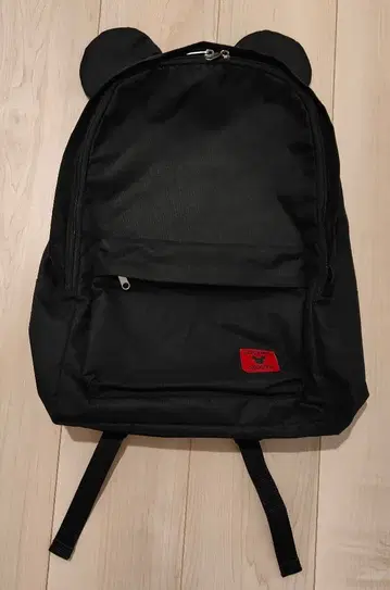 디즈니 미키마우스 귀 달린 블랙 백팩