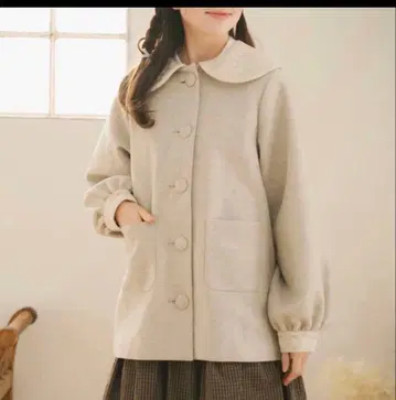 벌룬 슬리브 싸개 자켓 아뮤레 amr.