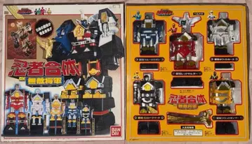 미사용품 반다이 닌자 합체 DX 무적장군 닌자전대 카쿠렌쟈