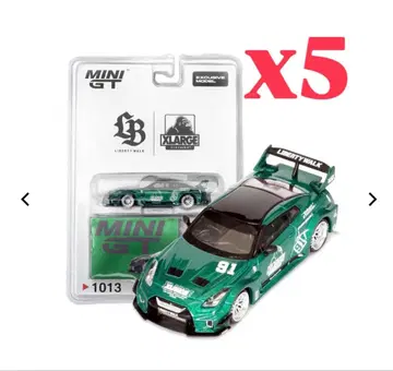 [ 5개 세트 ] XLARGE x LIBERTY WALK MINI GT