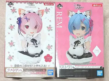 리제로 아트 스케일 피규어 렘 라무 라스트 원 세트