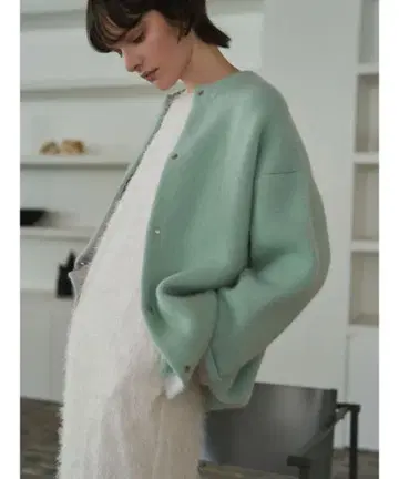 ELENDEEK CN RACCOON MIX WCD 노카라 자켓