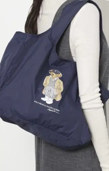 [미사용 새상품] 폴로 랄프로렌 폴로베어 포켓터블 레인백 익명 배송