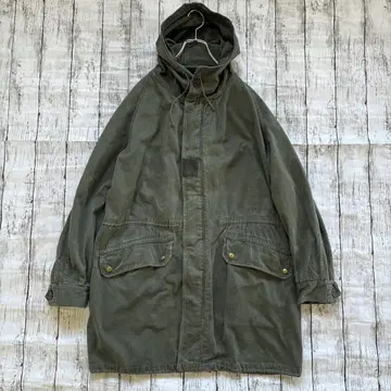 60s 프랑스군 M-64 필드 후드티 모즈 코트